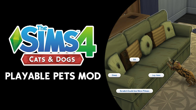 sims 4 mods playable pets sims 4 mods playable pets