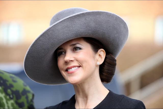 Crown Princess Mary of Denmark attended the 75th anniversary of the Nazi's occupation
