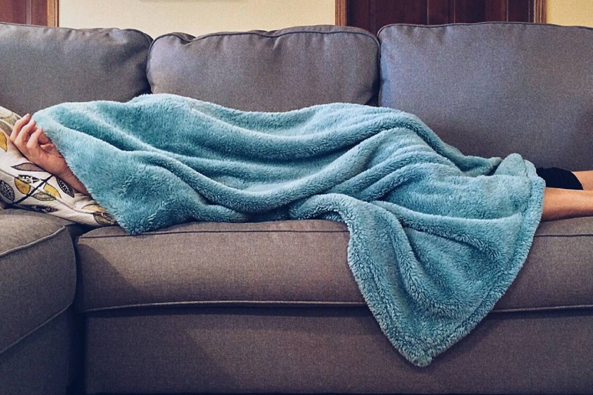 Jimmy's Opinion Sleeping on the couch
