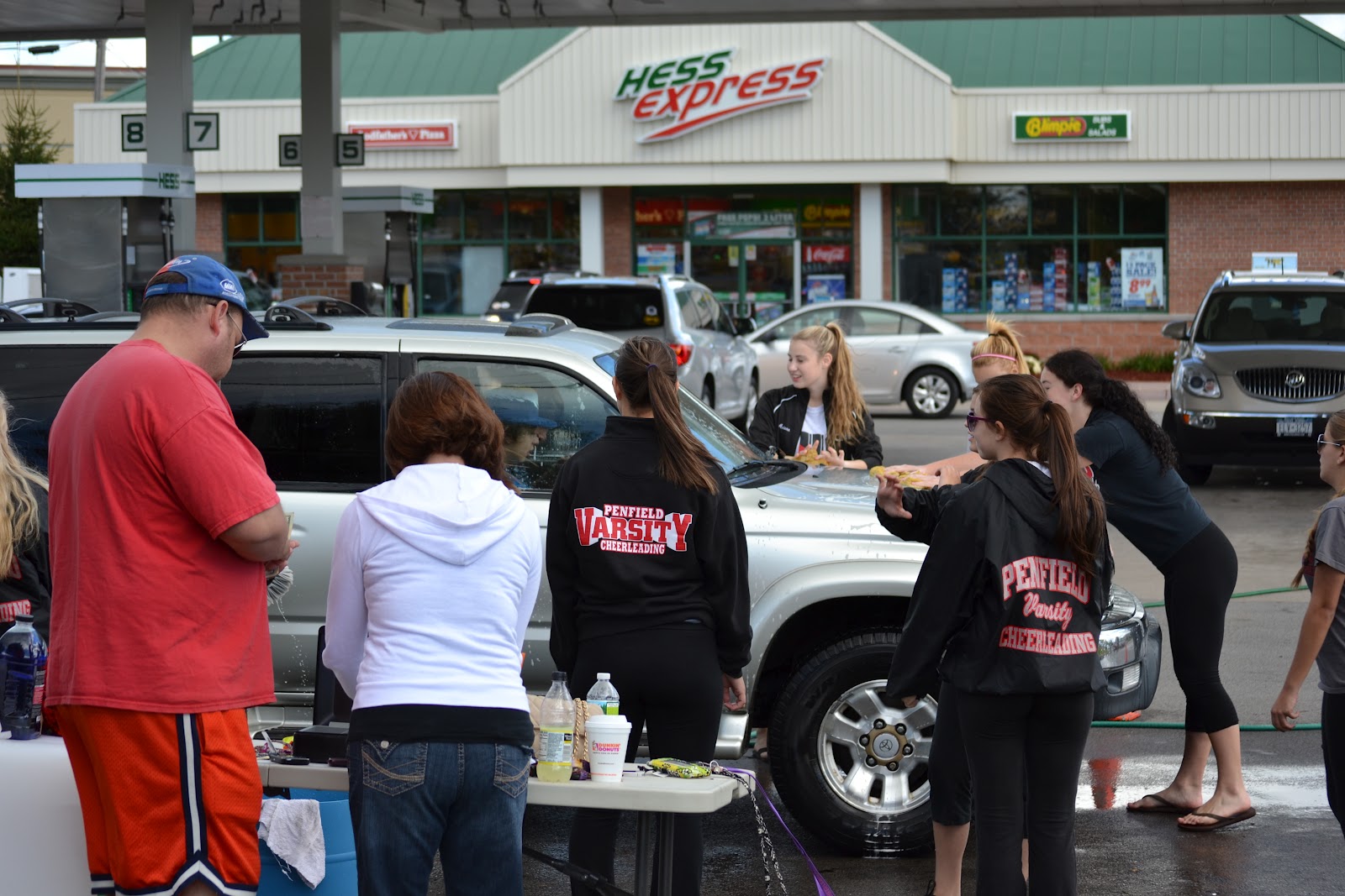 Penfield Youth Football & Cheer 2012 PHS Cheerleader Car Wash
