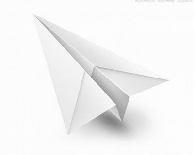pesawat terbang kertas