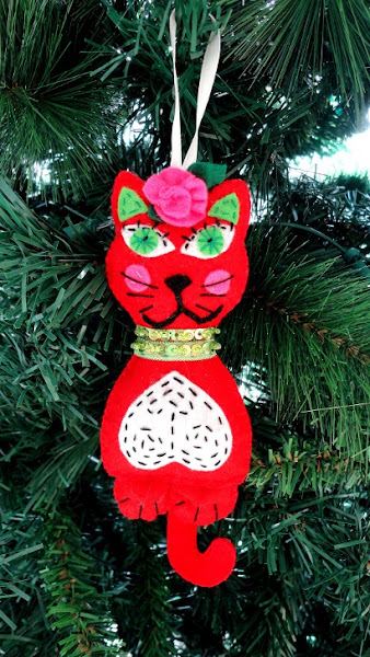 Decoración de Navidad en fieltro