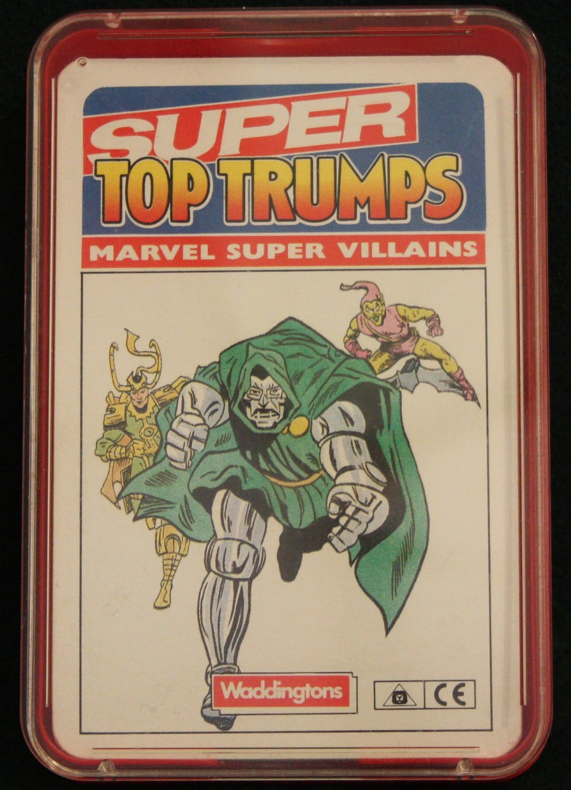 Cartas de Superheroes SUPER TOP TRUMPS MARVEL SUPER VILLAINS