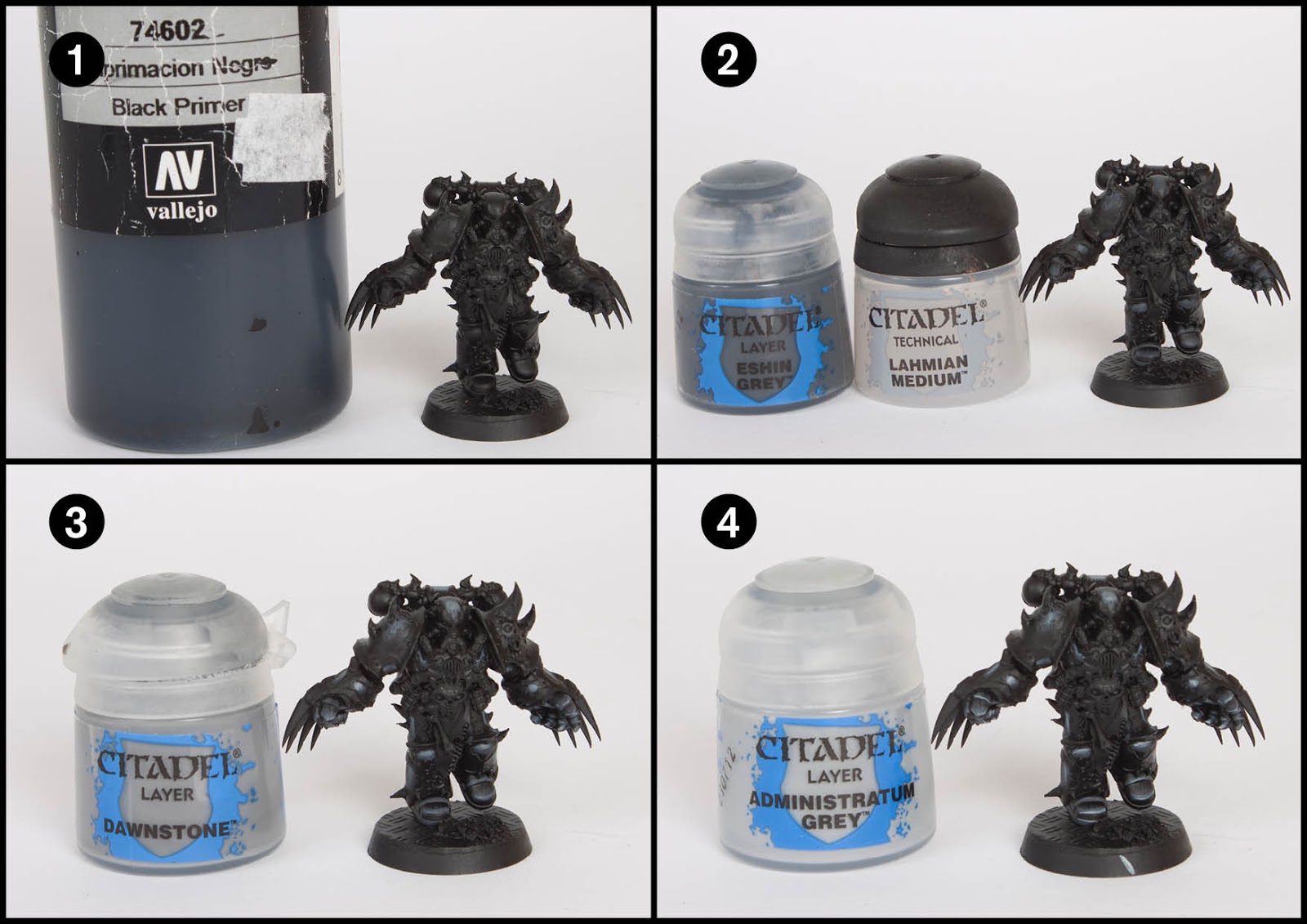 Tutorial How to Paint Black Legion Chaos Chosen Tale of Painters