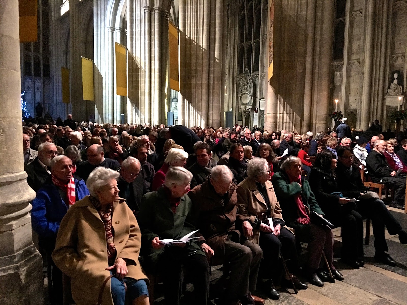 Herry's Journal Winchester Cathedral Carol Service