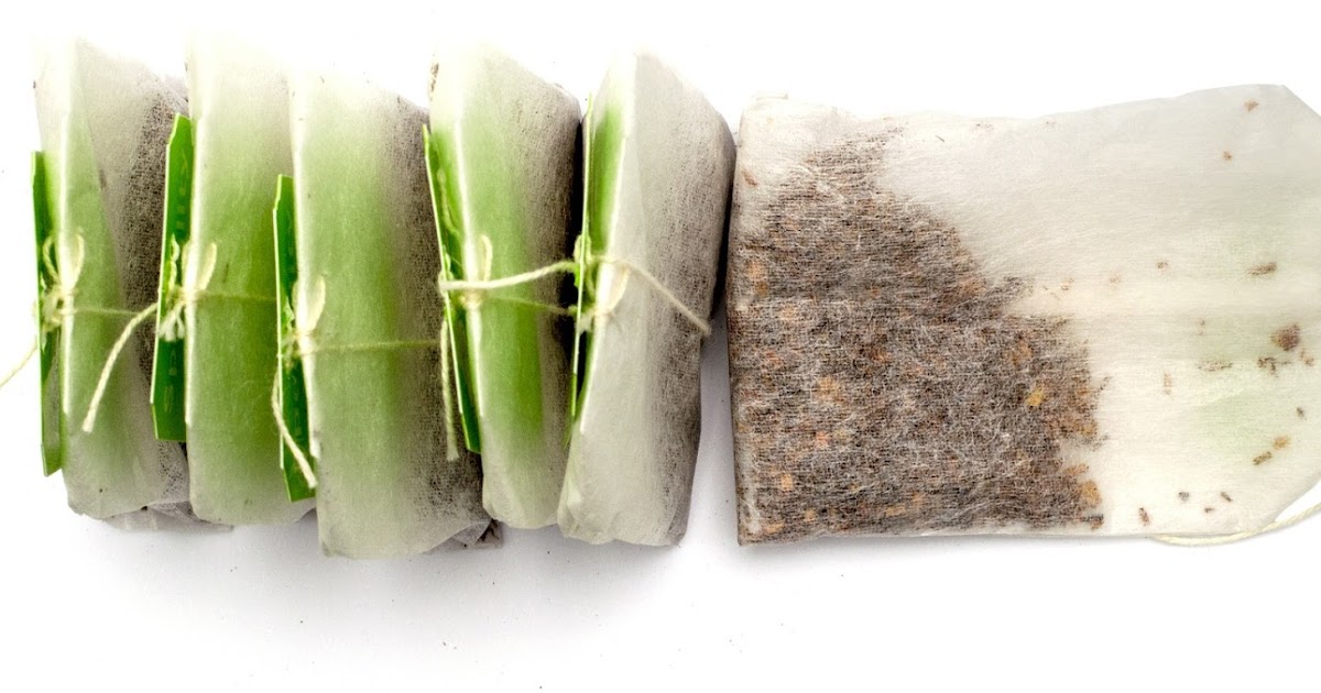 A green tea bag for your skin troubles
