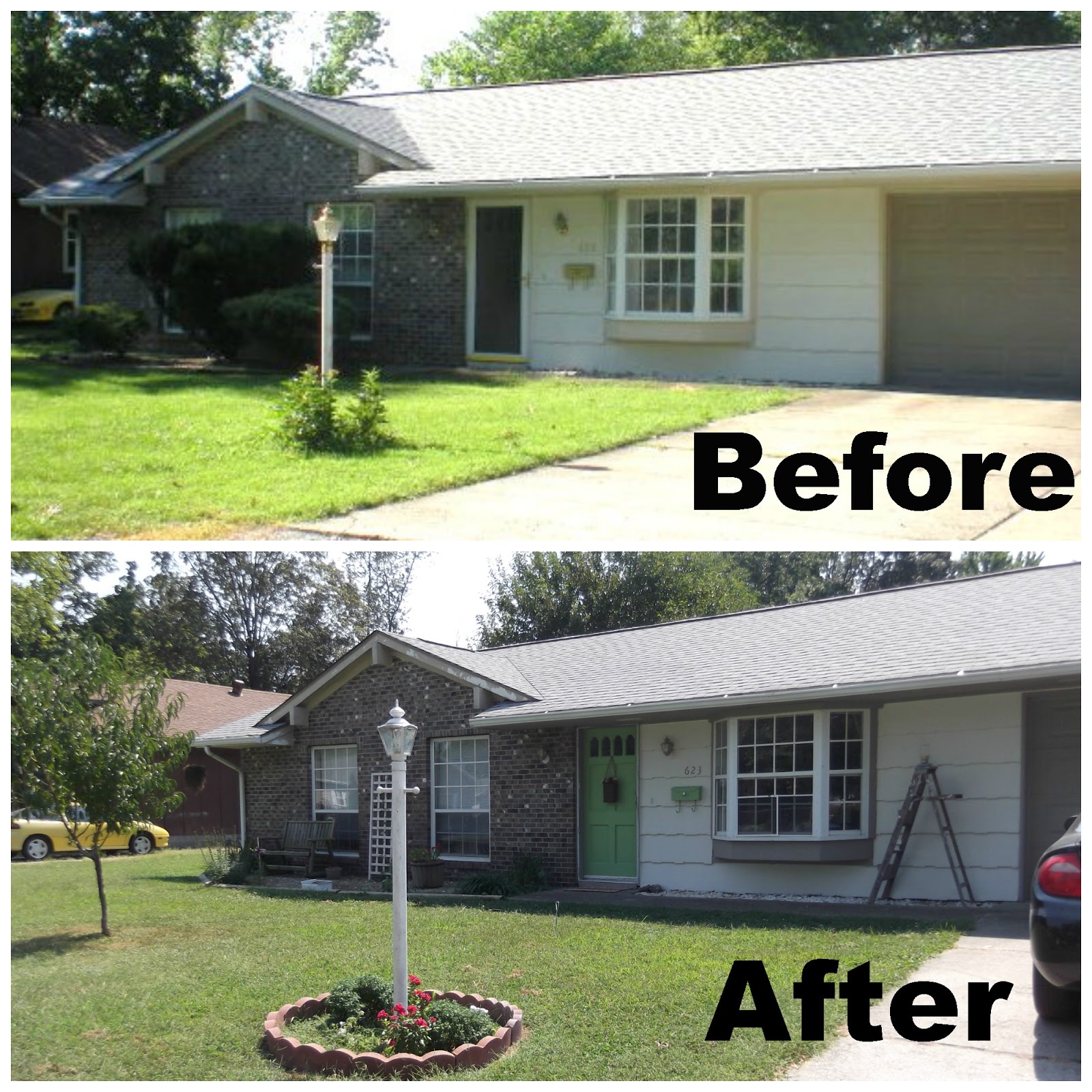 Thrifty 31 Blog House Front Facelift