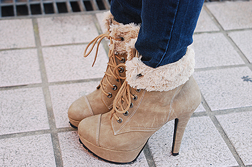 Maravillosos botines de mujer Maravillosos botines de mujer