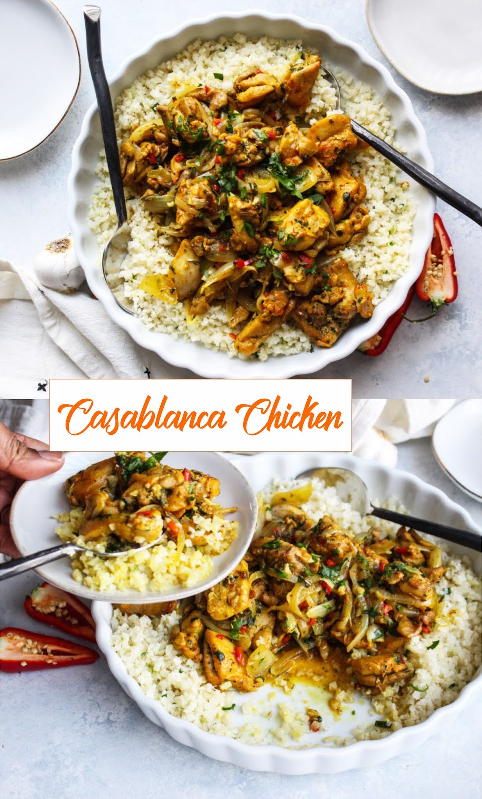 CASABLANCA CHICKEN Extra Ordinary Food