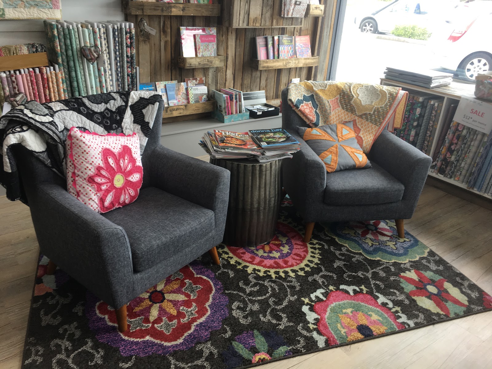 The House on the Side of the Hill The Quilt Shop