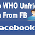 People Who Unfriend You On Facebook