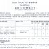 Post of Manipur Judicial Service Grade I at High Court of Manipur - last date 16/05/2019