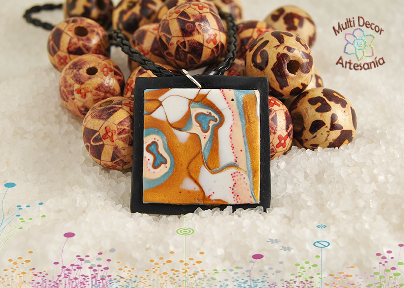 Mokume gane en arcilla polimérica (Fimo)