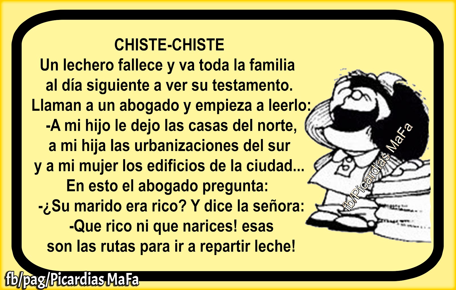 Mundo de Postales: CHISTE-CHISTE