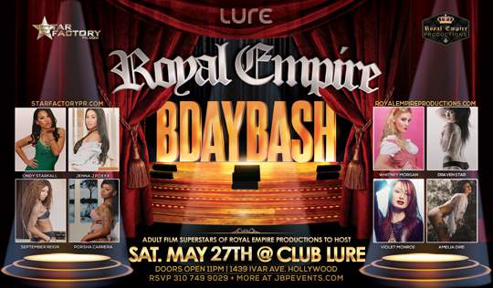 Royal Empire Party Club Lure LA Royal Empire Birthday 2017 Club Lure