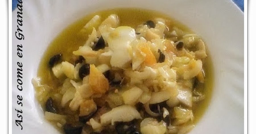 Así se come en Granada. Remojón granaino