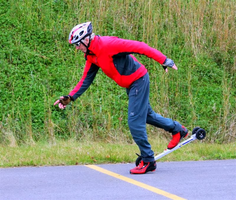 Keith Nicol Adventures Try adding power to your Classic Roller Skiing
