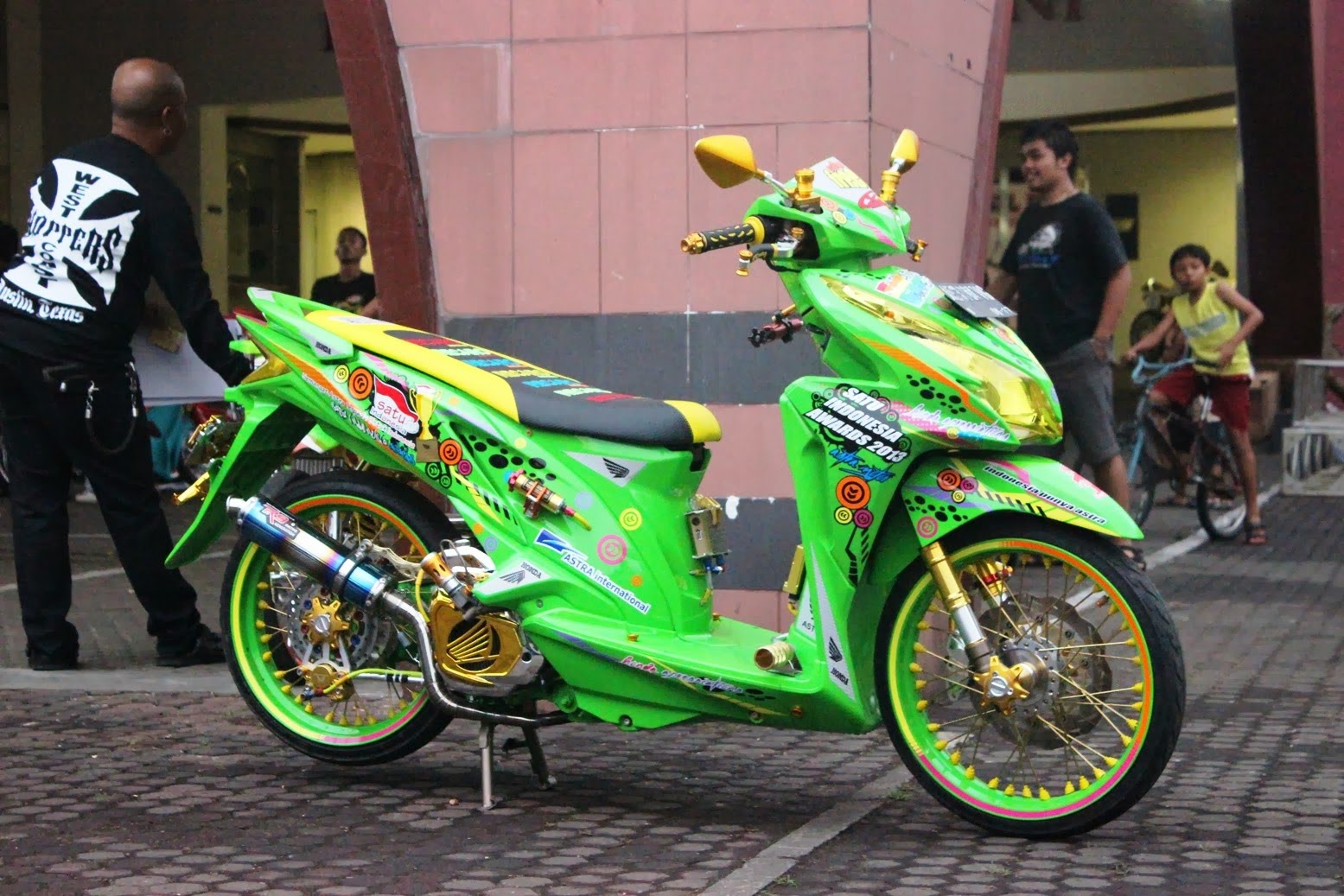 98 Modifikasi Motor Vario Ceper Terbaru Oneng Motomania