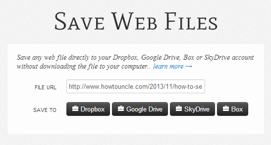 How to Download Files Directly from the Web to Your Google Drive