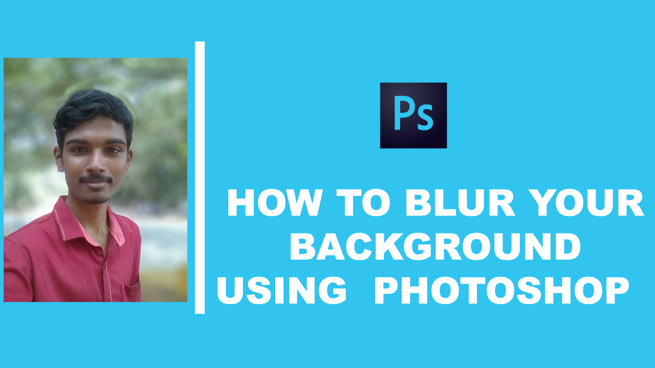 How to blur background using TechTubeTN