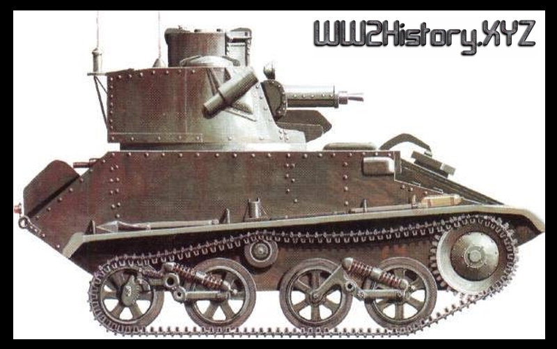 British Vickers Light Tanks WW2 History