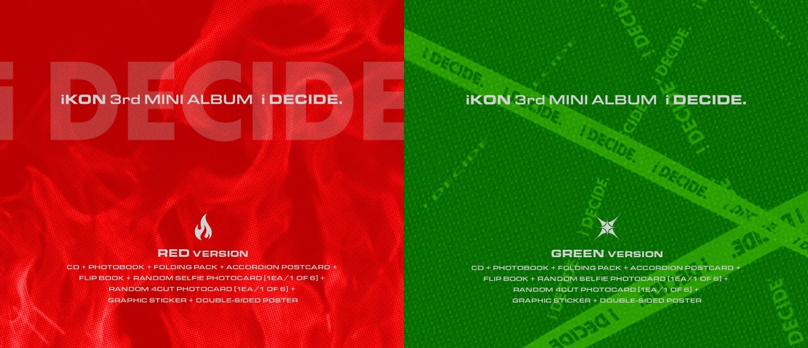 Ikon 3rd Mini Album I Decide Ikon Updates