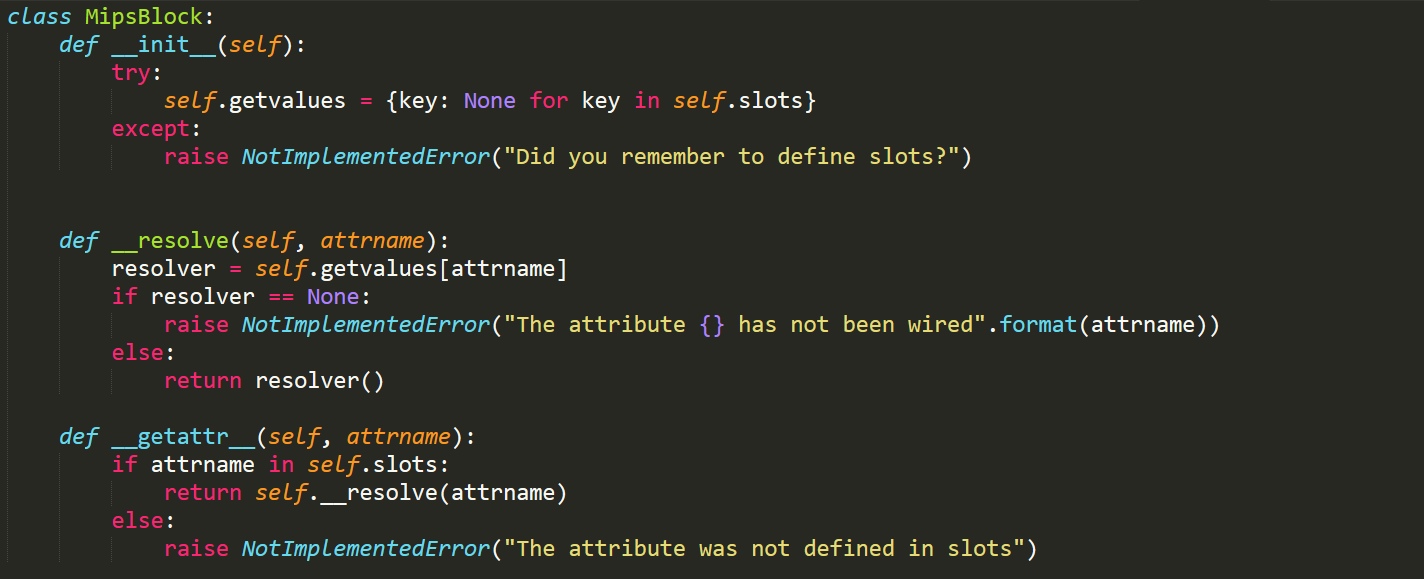 Binding Class Attributes In Python