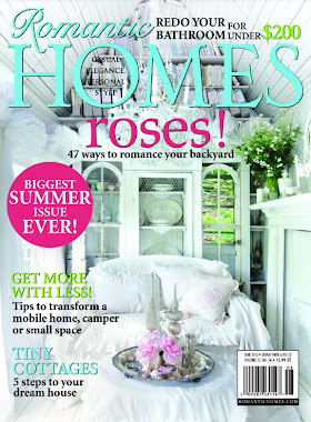 We Were Featured In Romantic Homes Magazine