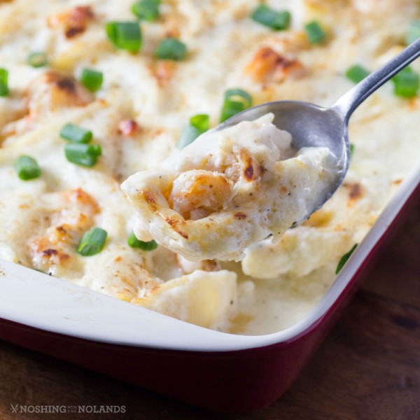 CREAMY LOBSTER SHRIMP STUFFED SHELLS THE KITCHEN FOOD