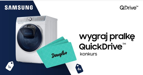 Wygraj pralkę Samsung QuickDrive™ WW10M86INOA Konkurs