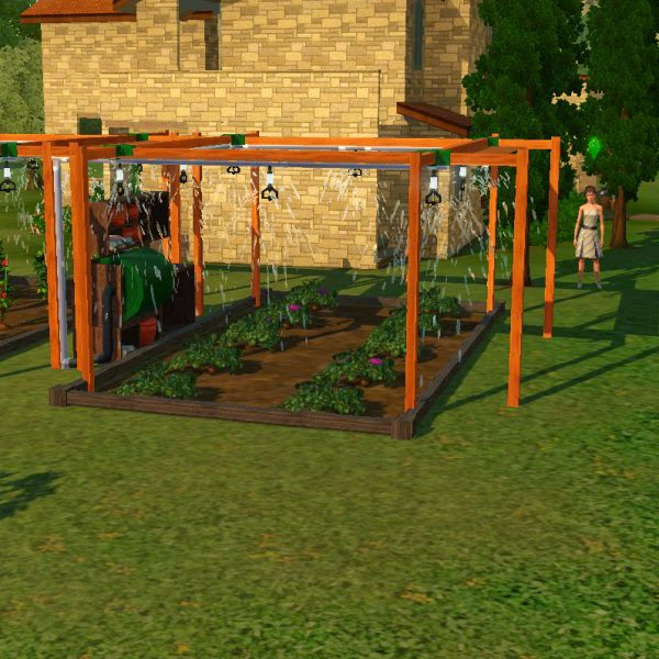 Simming in Magnificent Style Gardening station