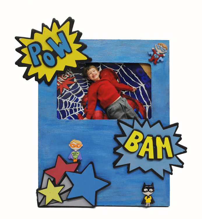 Ben Franklin Crafts and Frame Shop D.I.Y. Superhero Frame