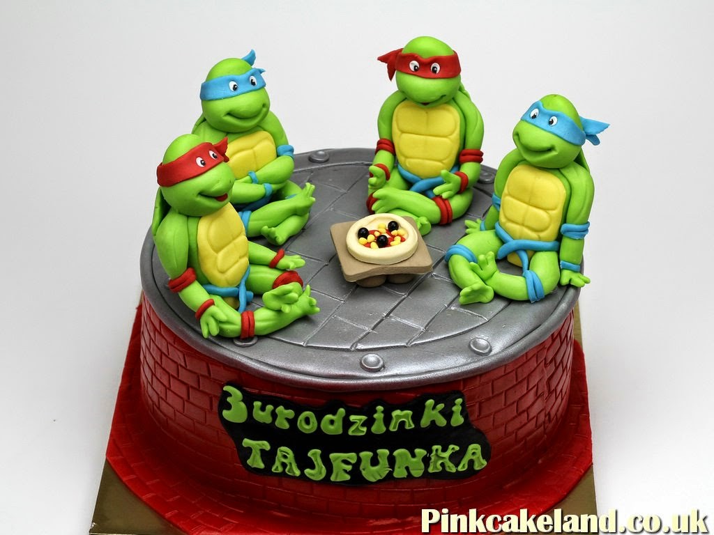 Teenage Mutant Ninja Turtles Birthday Cake, London