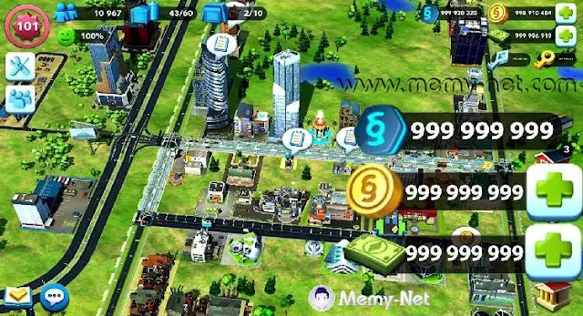 تحميل لعبة بناء المدن SimCity BuildIt MOD مهكرة