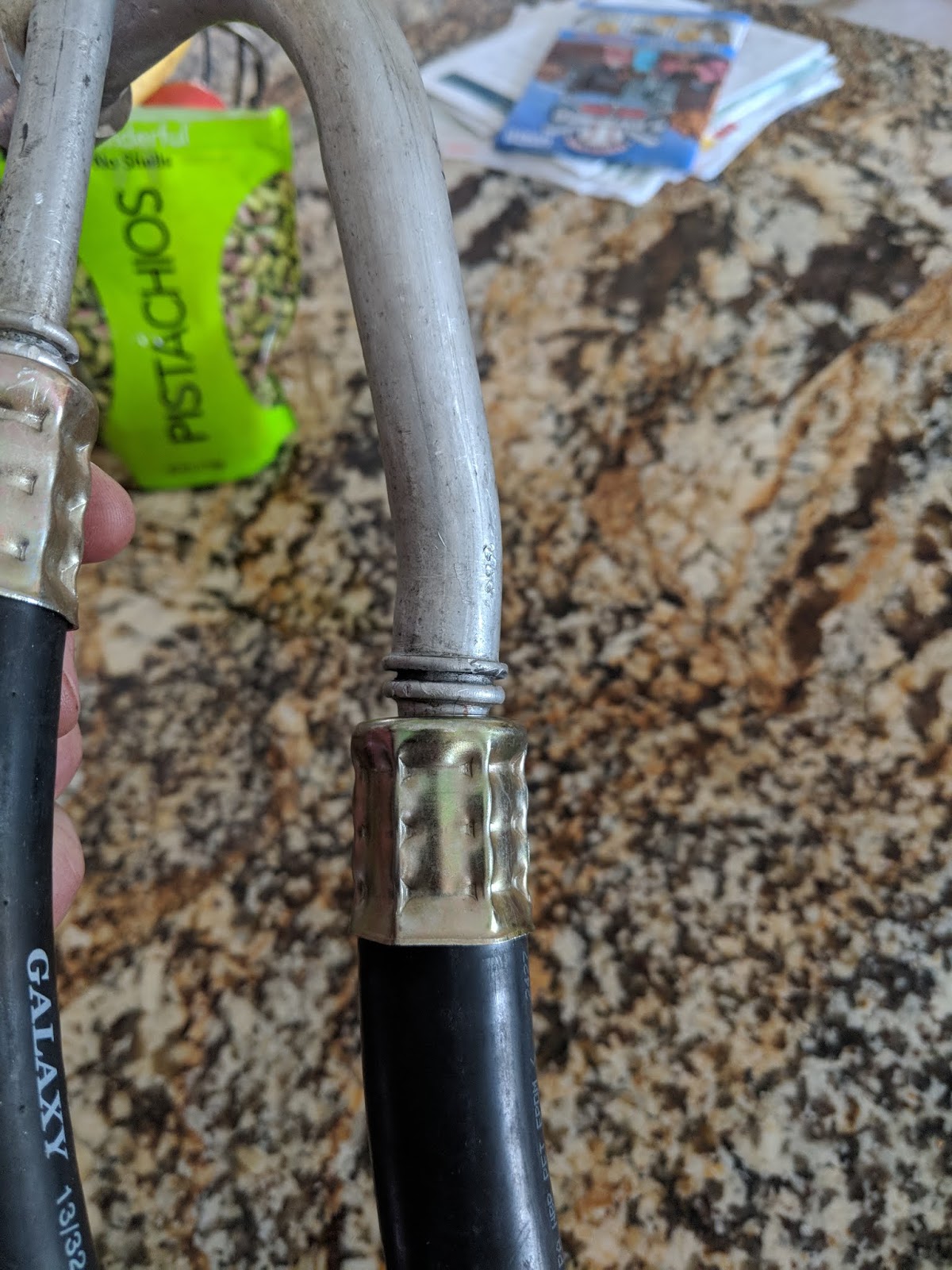 Custom Fiero 3800 swap Ac lines