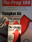Nu-Prep 100 Tongkat Ali eurycoma longifolia JACK (patent US,EU )