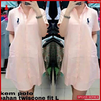 SPC235K43 Kem Polo Wanita Kemeja Atasan Wanita | BMGShop