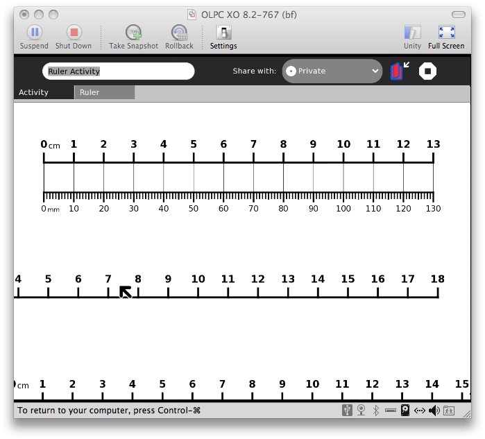 Free Printable Ruler