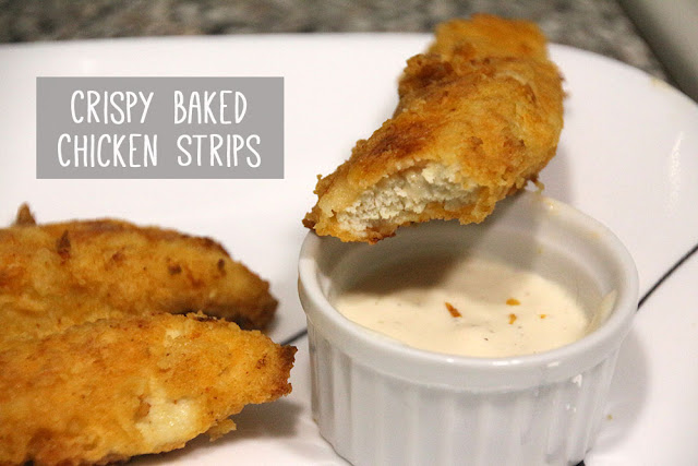 Crispy Baked Chicken Strips