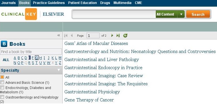 Knowledge And Library Services Barts Health Clinical Key EBooks Now 