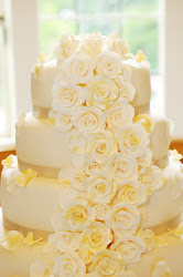 yellow cake tier plain four gallary
