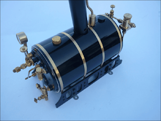 steam engine with a Kingdon boiler