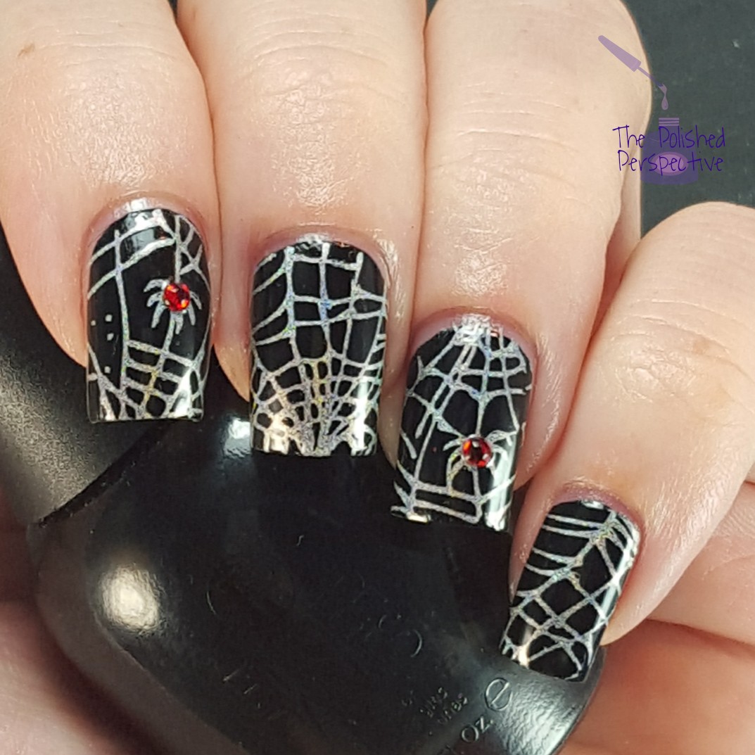 The Polished Perspective: Bunny Nails Halloween Plate, HD-G
