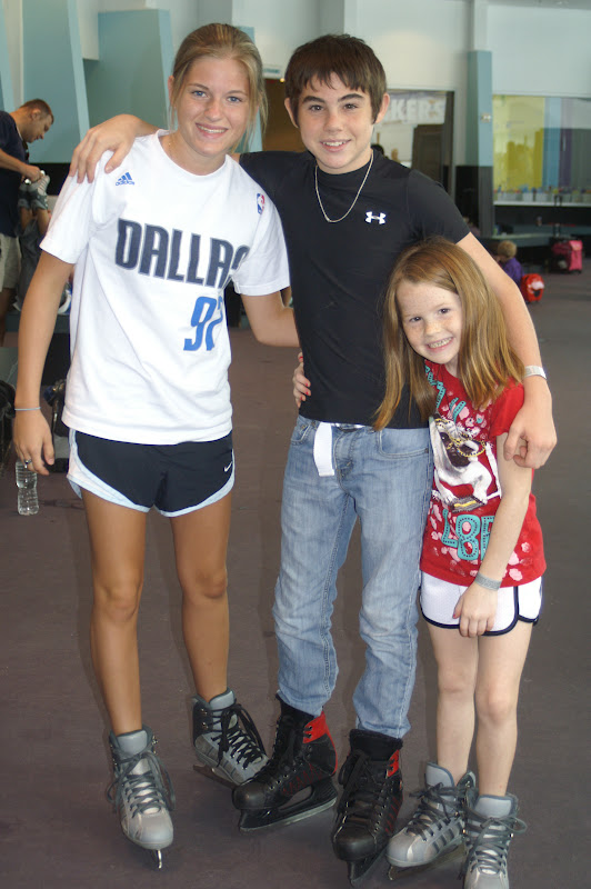 The Clayton Family: Ice Skating/Stonebriar Mall