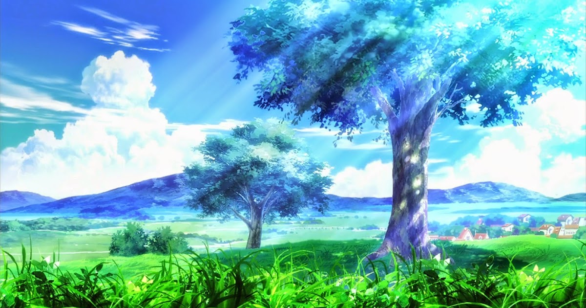 Spesial 40+ Gambar Pemandangan Indah Anime
