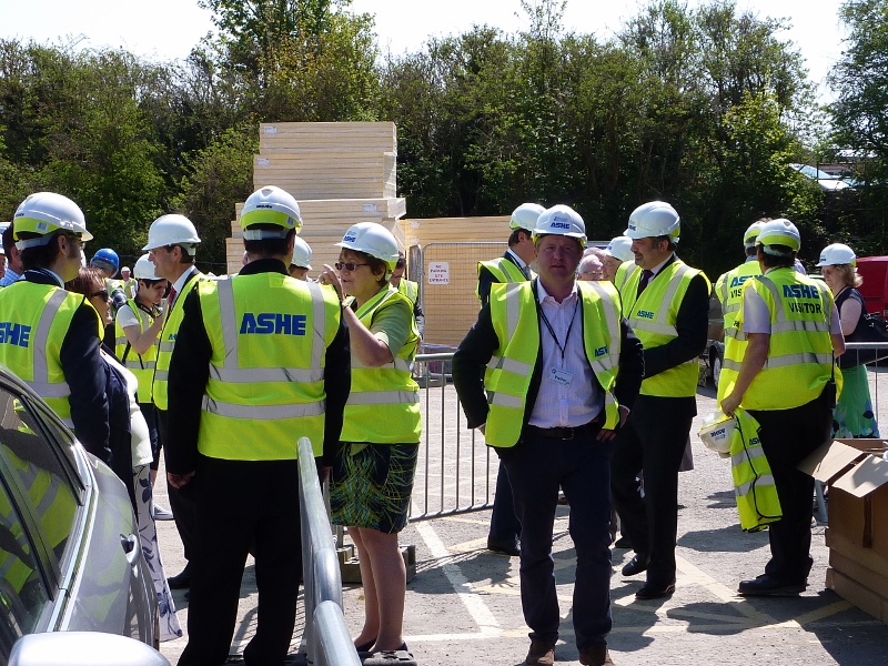 About Dunstable Topping Out Ceremony for the New Incubator in Brewers