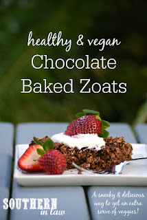 Healthy Chocolate Baked Zoats Recipe Vegan