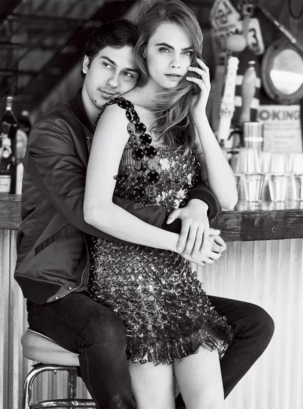 Cara Delevingne is glamorous for  Vogue US July 2015