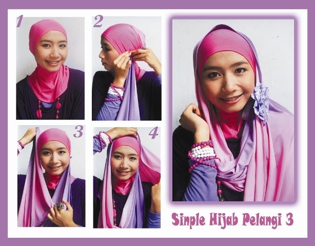 Simple Hijab Pelangi 3