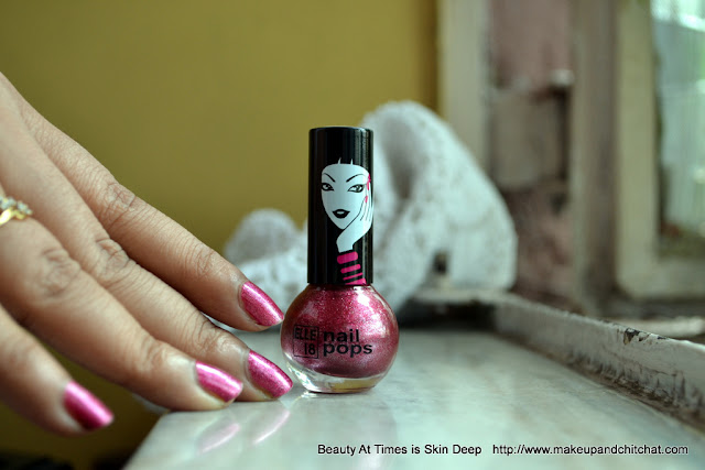 Elle18 Colour Pop Nail Polish Pink Diamond 99